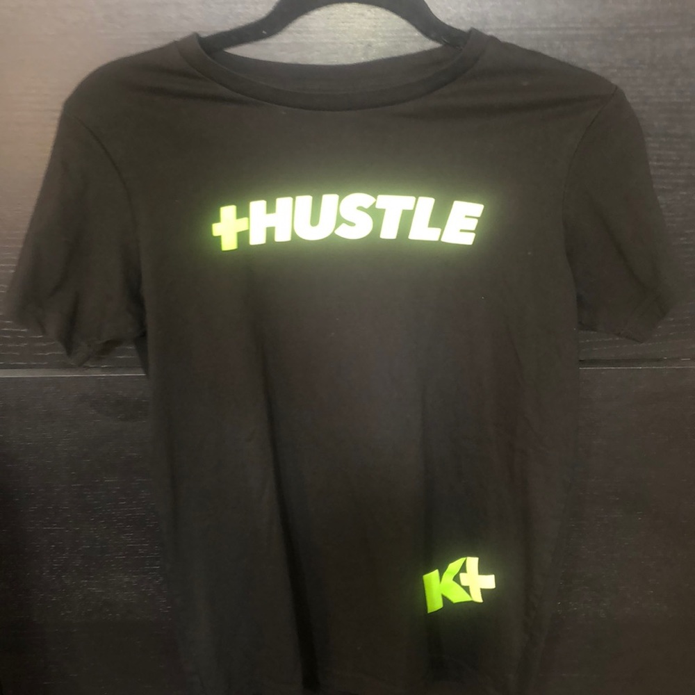AS colour black Youth Size 14 Hustle t shirt!
